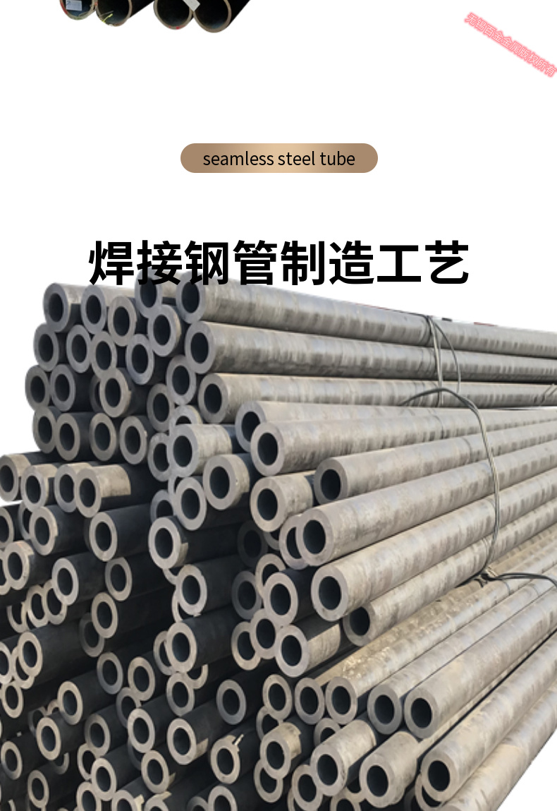 203 * 28 20Cr low-temperature boiler pipe coating with strong adhesion for welding straight seam pipes for automotive rotating shafts