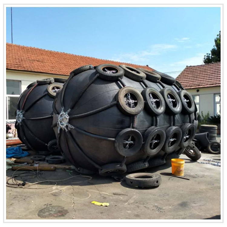 Bokai Transport engineering#Port and harbor engineering bridge anti-collision rubber ball floating rubber fender (rubber airbag)