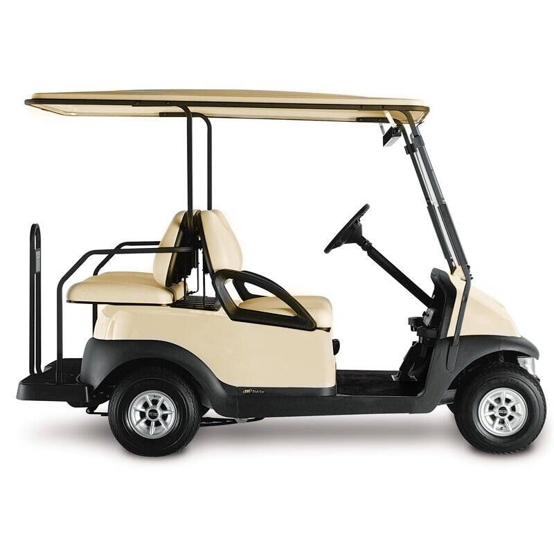 The imported Club Car of Yigao Golf Car adopts an independent front suspension and safer integrated seat design