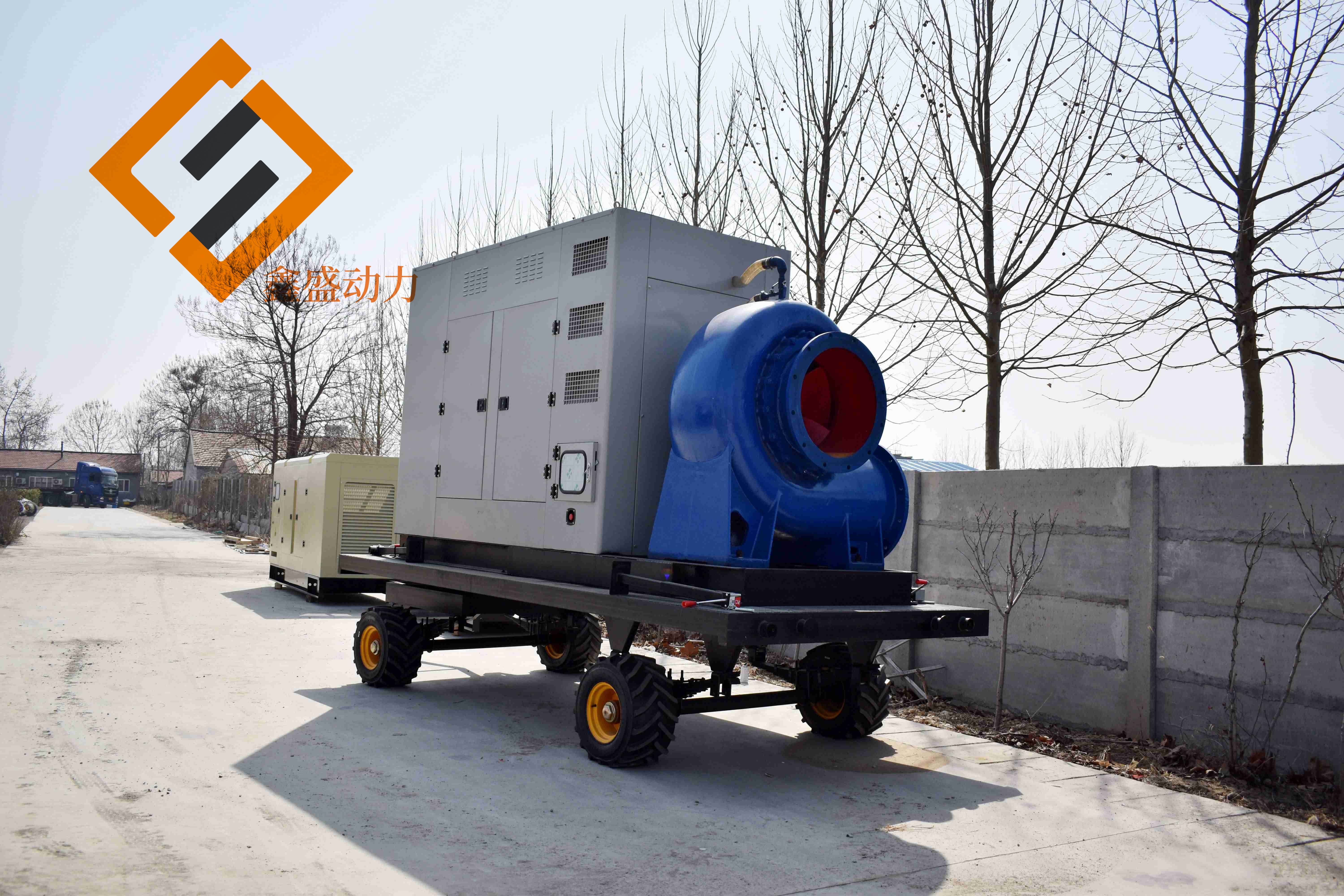 26 inch mixed flow pump diesel engine driven 4000m for irrigation, flood control and drainage of seawater aquaculture farmland ³/ H Water pump