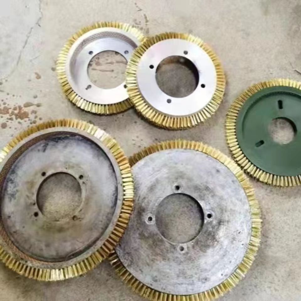 Aluminum disc root brush wheel, new brush accessories, shaping machine accessories, dyeing cylinder accessories, special offers