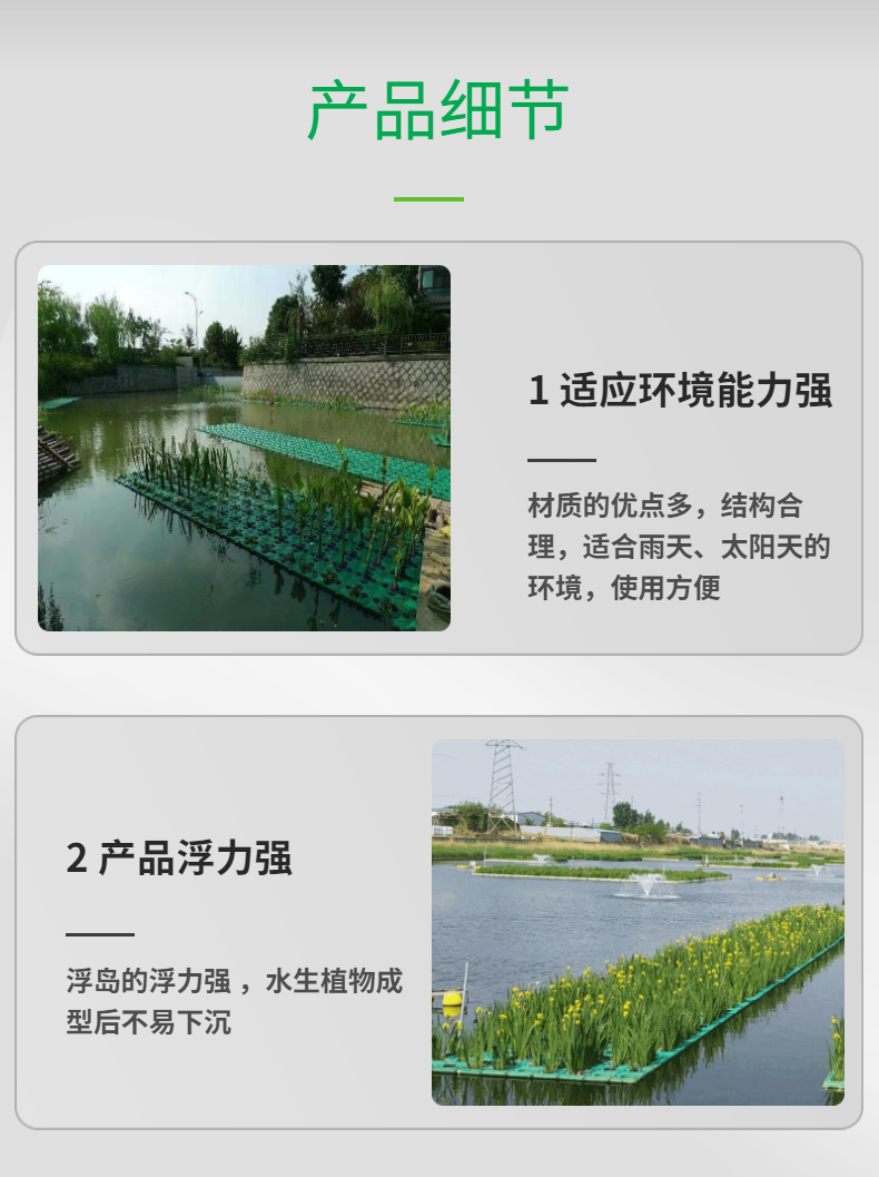 人工生态浮床 浮动湿地 适合湖泊 池塘 河道水体净化 博荣约20.00元(图10)