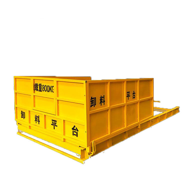 Mobile cantilever unloading platform, convenient operation of high-altitude operation platform on construction sites