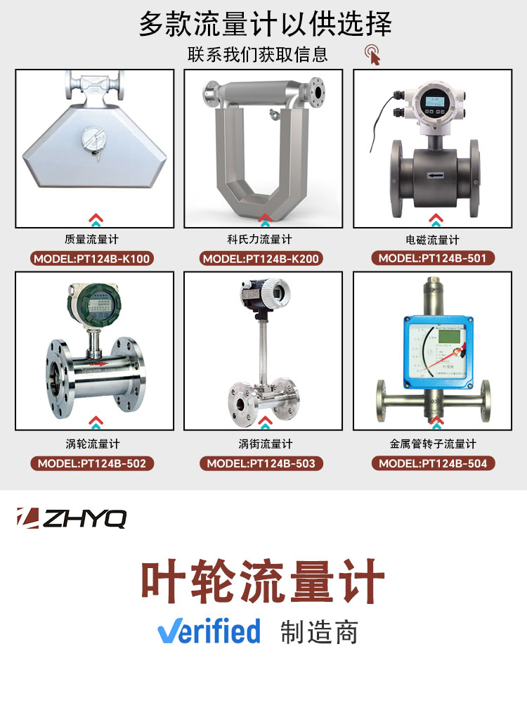 High precision mechanical equipment hydraulic lubrication dedicated impeller flowmeter OLED digital display analog output