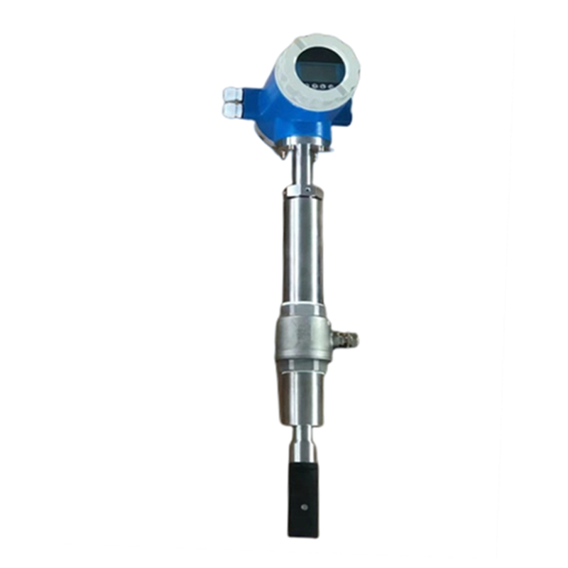 304 stainless steel integrated plug-in electromagnetic flowmeter split water pipeline screw thread simple and convenient card installation connection