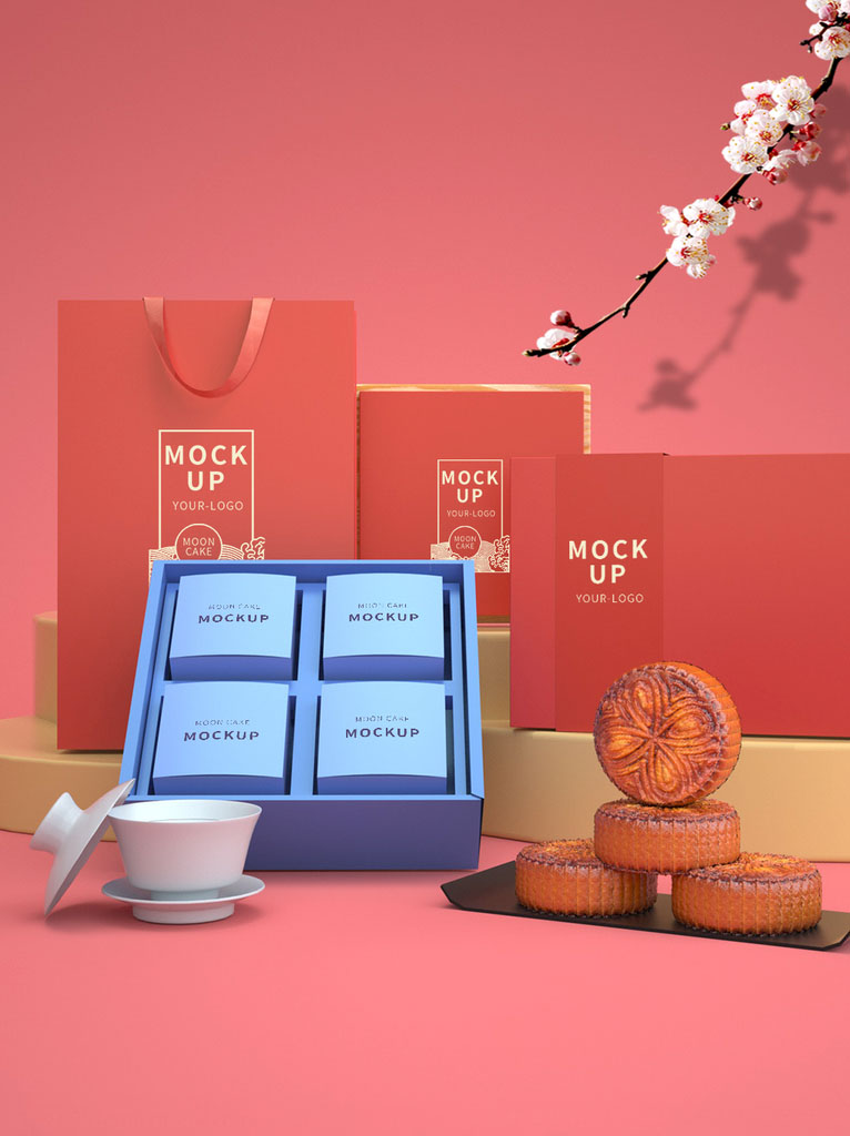 Zhengzhou Mooncake Box Gift Packaging Box Customized Mid Autumn Festival Mooncake Gift Box Factory Director Li Packaging