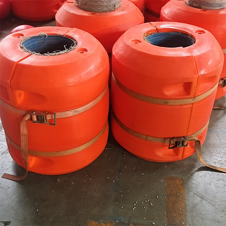 Supply of floating pipes for water construction, directly from the source of the Bertay clamp type water pipe float