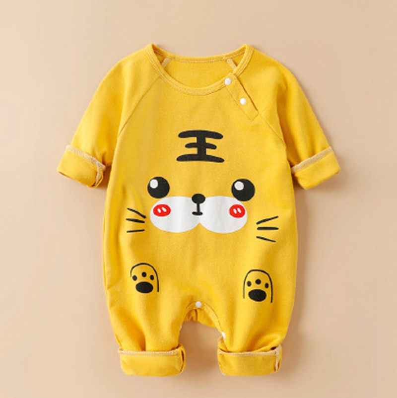 Yila La Mao En Mao Ai Autumn New Baby Cotton Climbing Clothes Manufacturer's First Hand Supply Spot Wholesale