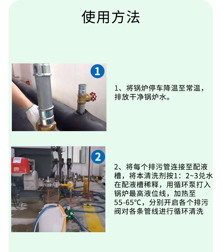 Efficient descaling agent, carbon steel boiler cleaning agent, circuit system, descaling cleaning, rapid penetration, scale removal, low corrosion inhibition