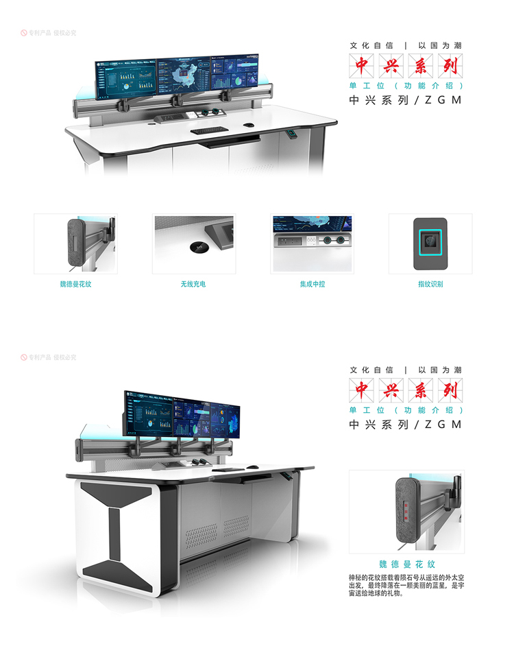 Customization of intelligent steel control center console, operation console, and dispatch console