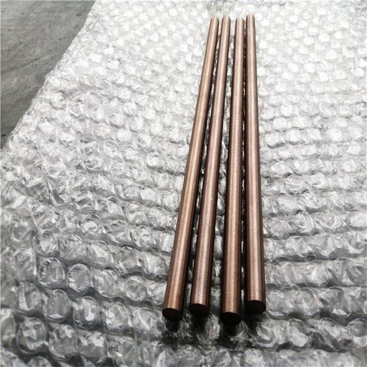 钨铜80合金棒直径20mm 高强度高硬度电极材料WCu75光棒可定制