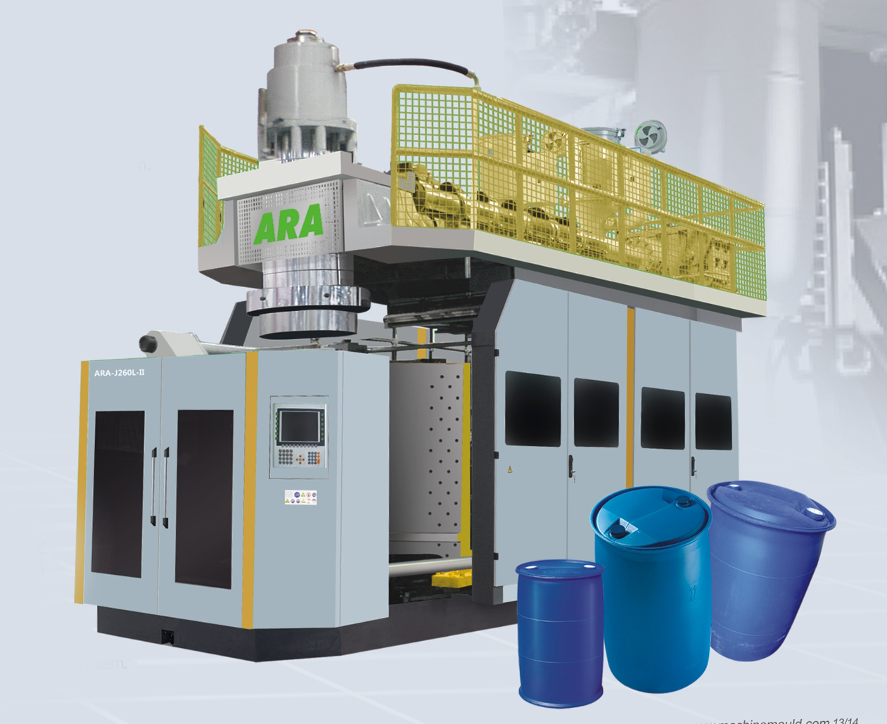 Hollow forming blow molding machine thick wall fully automatic plastic forming blow molding machine chemical bucket