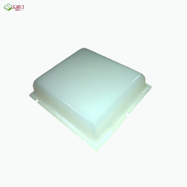 White acrylic shell vacuum formed PC lampshade thick plate vacuum formed LED frosted lamp shell thick plate vacuum formed