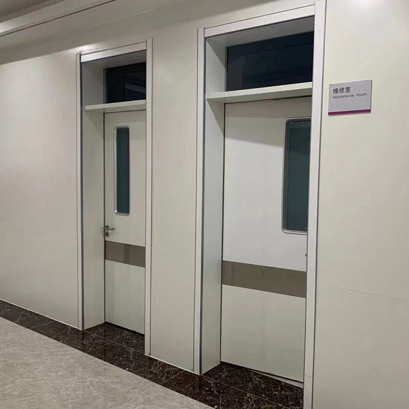 Medical doors, available in multiple colors, can be customized for durable and moisture-resistant composite doors in bulk