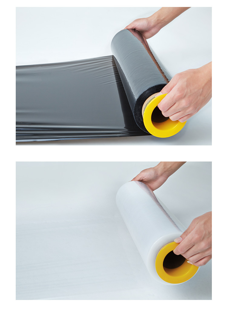 PE stretch wrapped film, item protection film, packaging film, 50cm wide, net 4kg film, dustproof and moisture-proof plastic