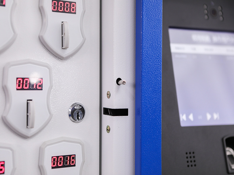 Smart key cabinet Car key management cabinet Wall mounted fingerprint facial recognition key storage box