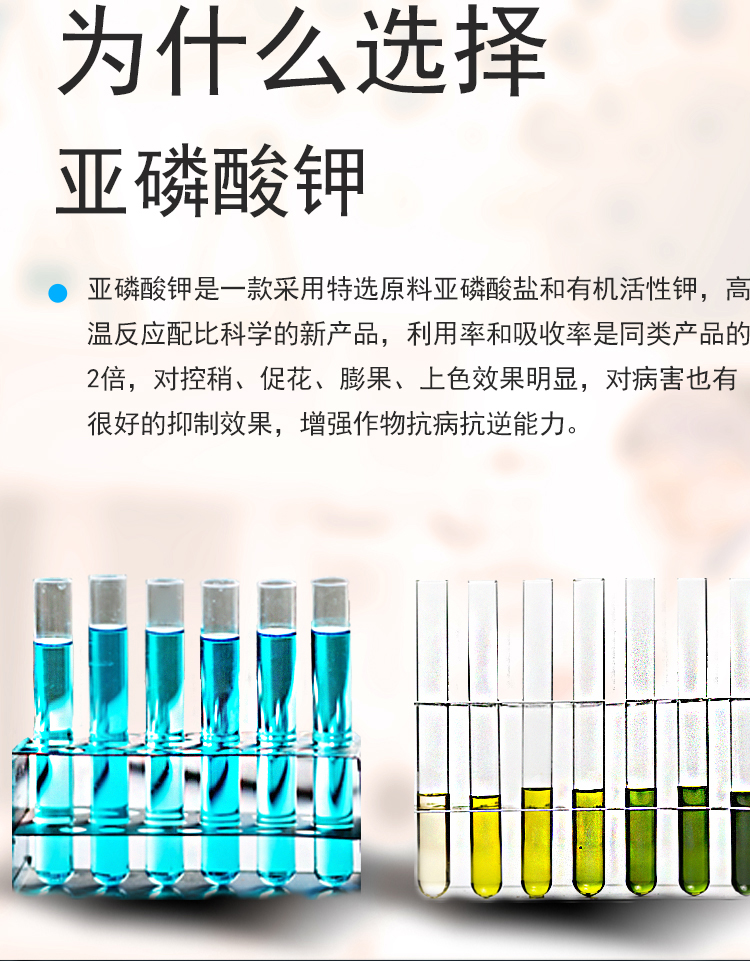 Tianfeng Chemical Potassium Phosphorous acid Water soluble Fertilizer Promotes Flower Bud Differentiation Clear Liquid Fertilizer Preserves Flower and Fruit