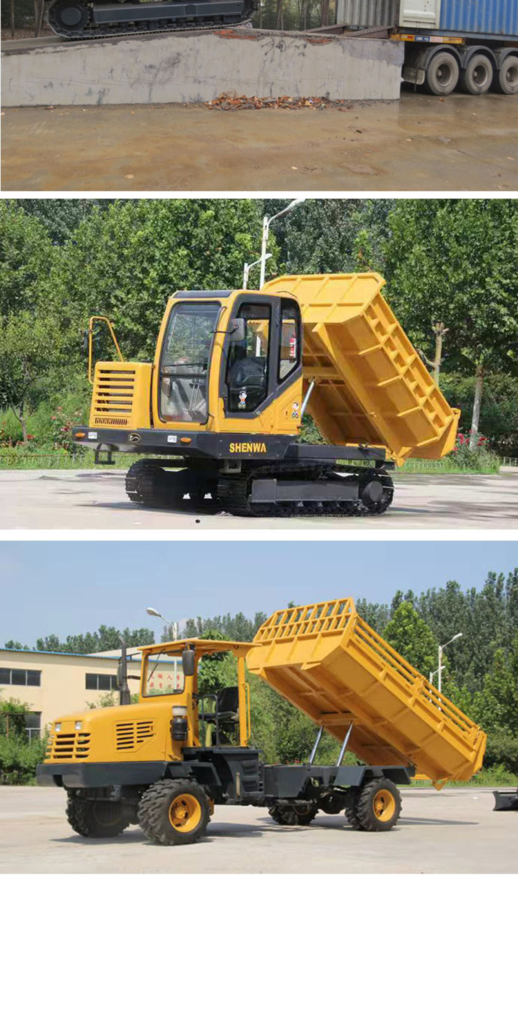 10 ton rubber tracked transport vehicle with multiple functions and stable operation Welcome to call