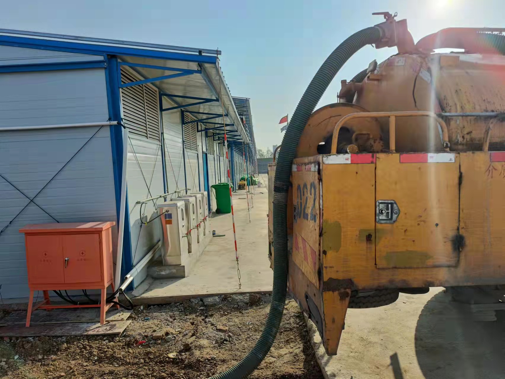 Septic tank cleaning in Jianye District, Nanjing City Evacuation Cesspit Sedimentation tank Oil separator desilting