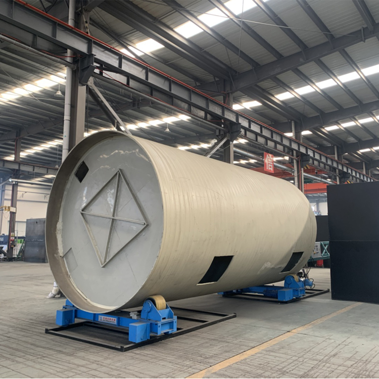 Wohua Yuanda PP vertical winding storage tank polypropylene tank body anti leakage and corrosion resistance height can be customized