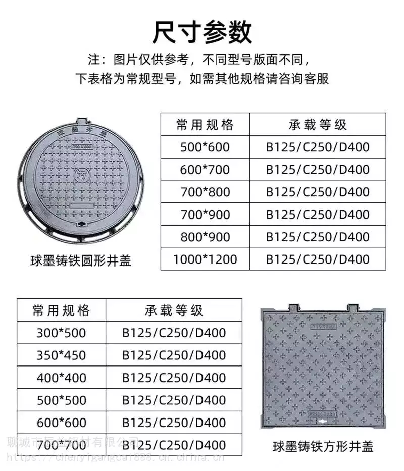 Ductile iron grating drainage cast iron grating inspection well rainwater cable trench cover drainage trench cover