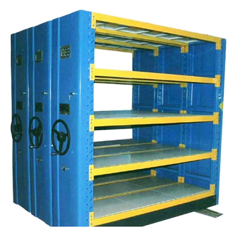 New Office Storage Cabinet File Dense Cabinet Style Customized Jieshun Hand Operated Open Dense Shelf File Cabinet