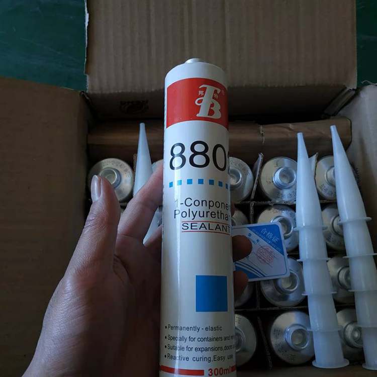 广研8802W聚氨酯结构胶汽车后风挡玻璃胶冷却塔钢结构粘接胶批发