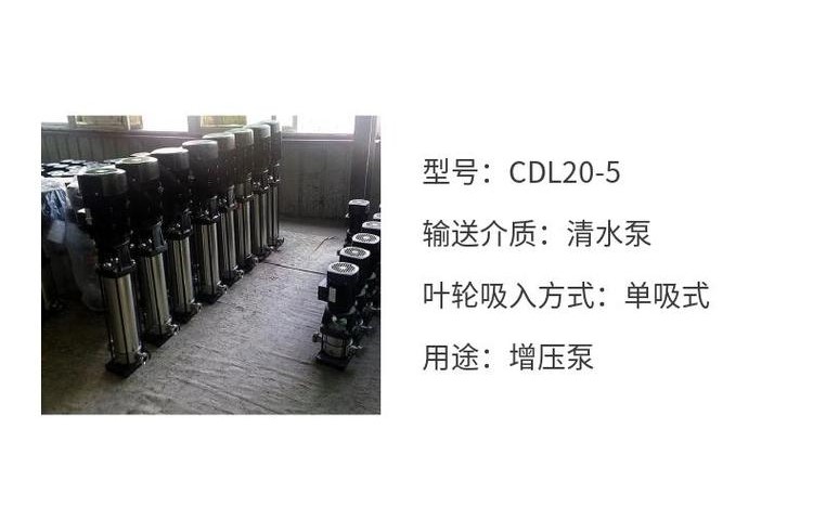 Vertical multi-stage centrifugal pump CDLF high-rise villa booster circulation pump water supply pump