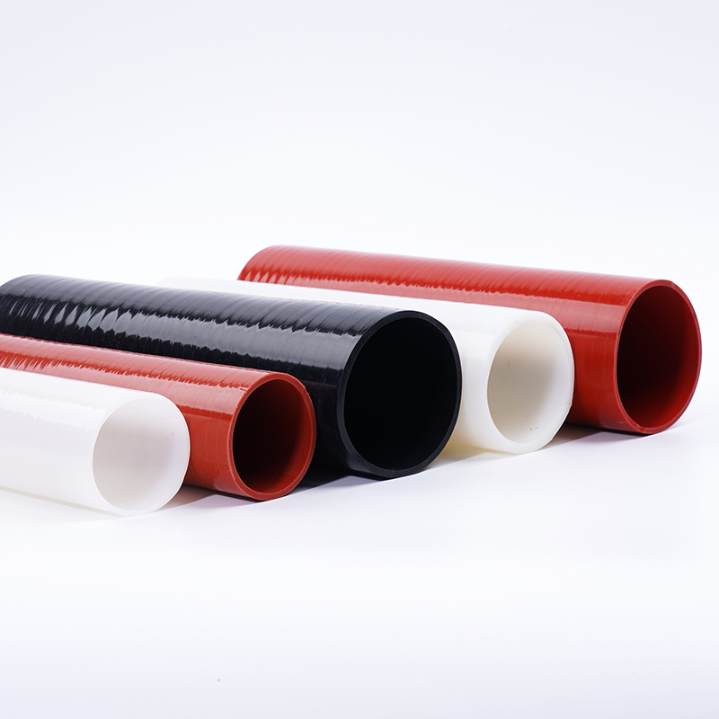 Large diameter silicone hose, high temperature resistant hose, O-ring insertion type sealing strip can be customized