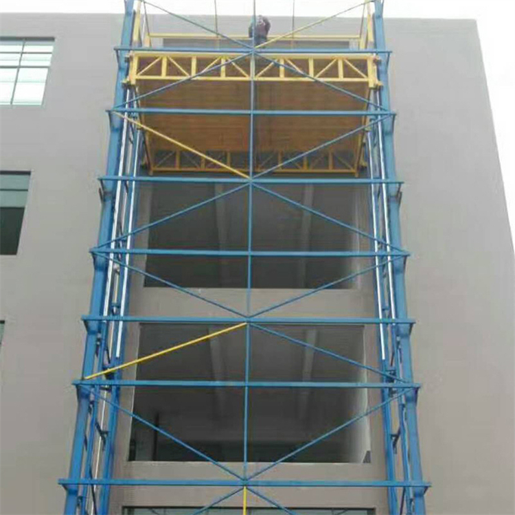 Weilin Qinli Hydraulic Ceramic Industry Lifting Platform 2.5-8m Three story Elevating and Lowering Machine