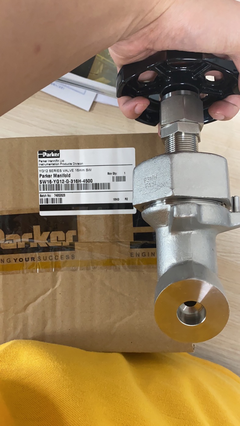 Parker Imported Process Valve SW16-YG12-G-316H-4500 Socket Welding High Temperature Stop Valve Parker