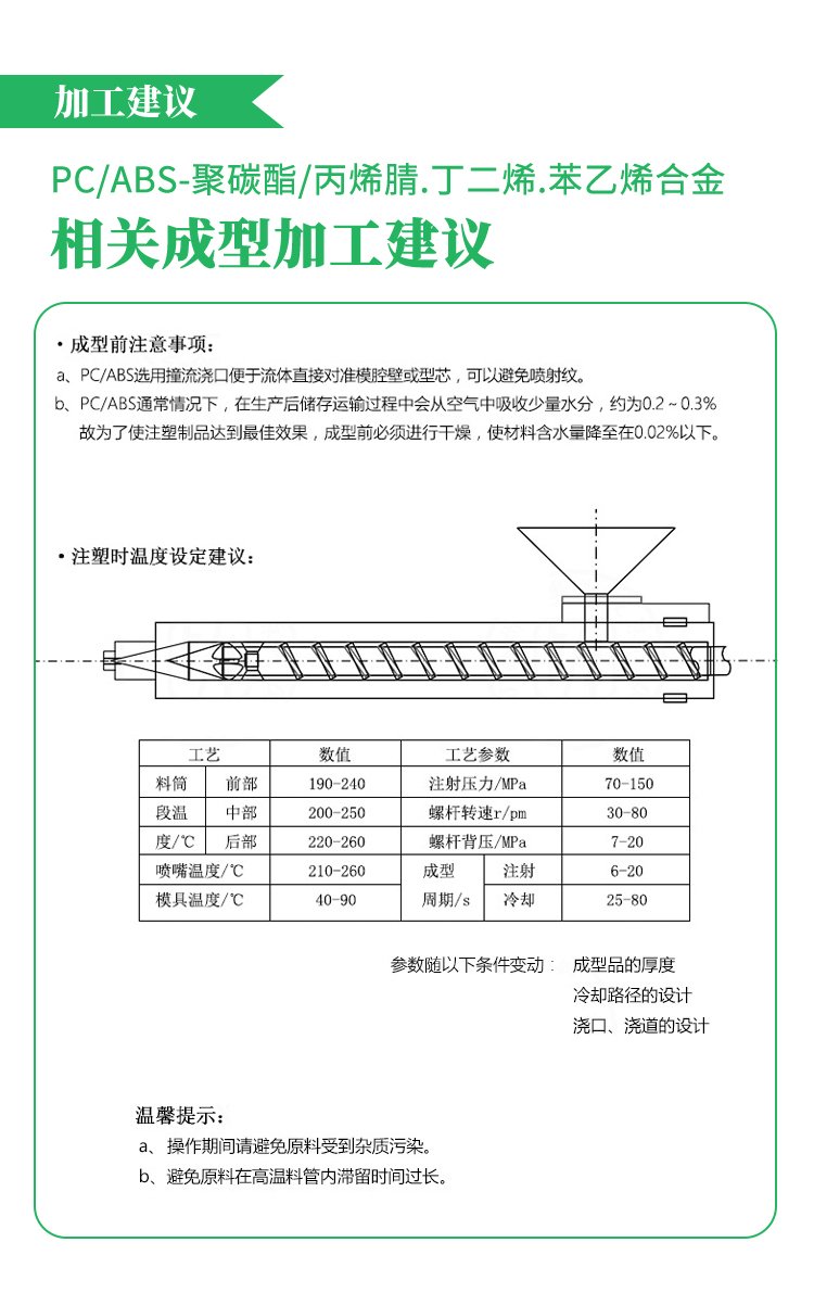 Black PC/ABS alloy plastic raw material modified flame retardant nozzle particle matching