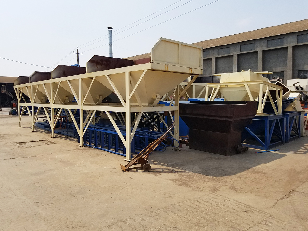 Bolan Electronic Concrete Batching Machine PLD1600/2400 Sand and Stone Uniform Feeding Equipment