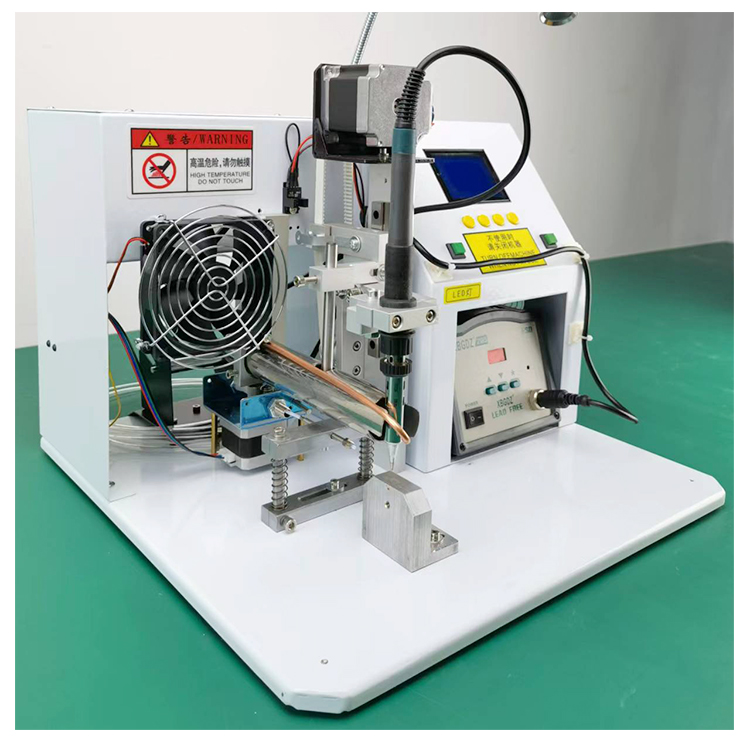 Xinrisheng semi-automatic soldering machine high current plug switch welding aviation plug