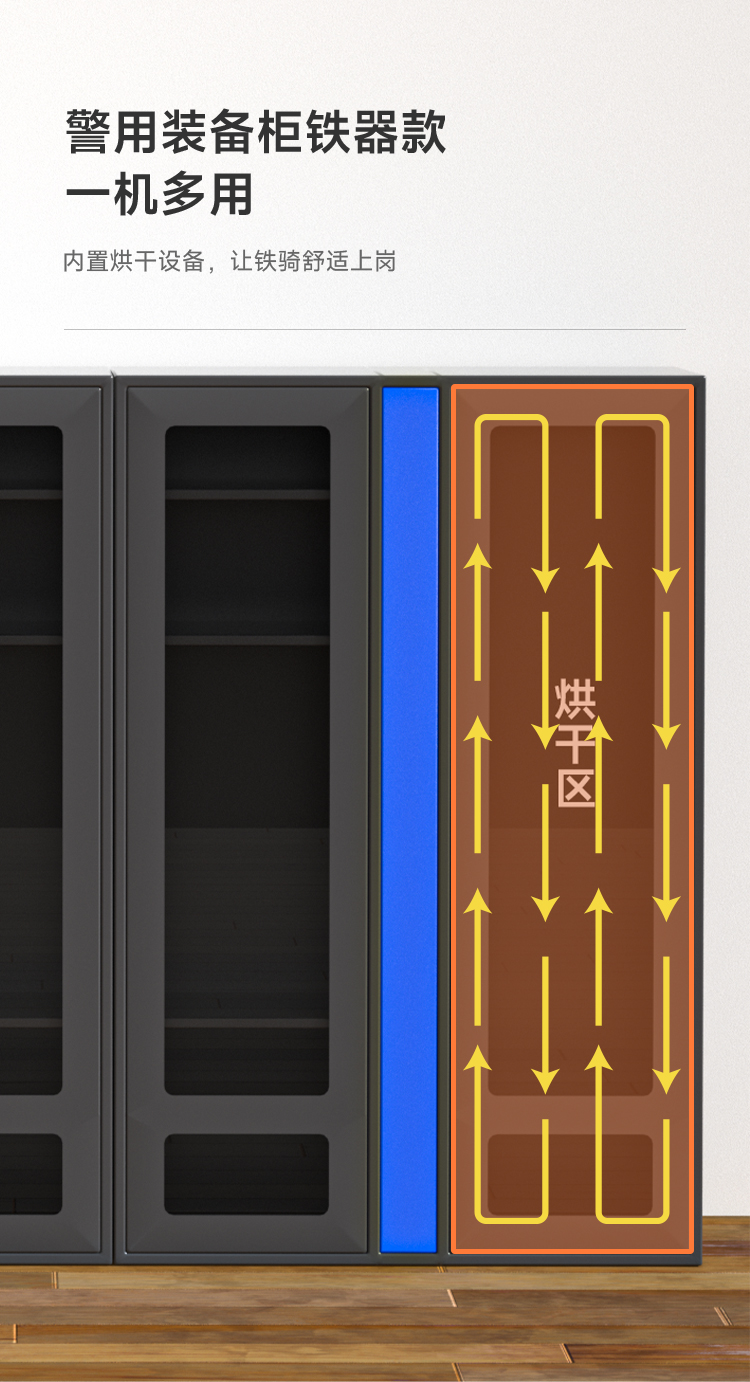 Intelligent single police equipment cabinet, traffic police iron riding model, digital traffic police law enforcement RFID material management cabinet