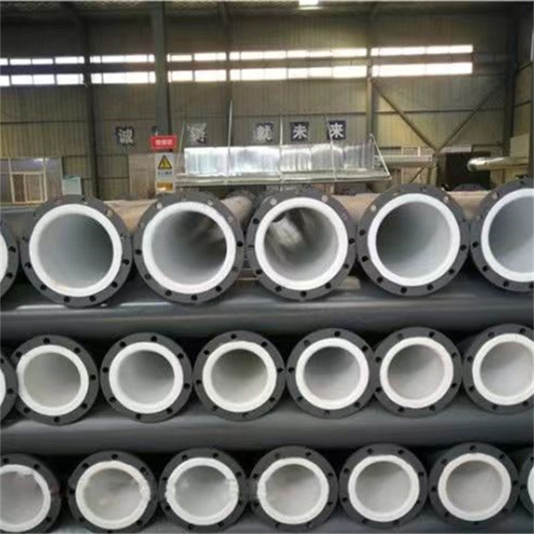 Cangzhou Mingjie Pipe Lining PTFE Pipe Fitting Customized Drinking Water Chemical Gas Procurement Pipe