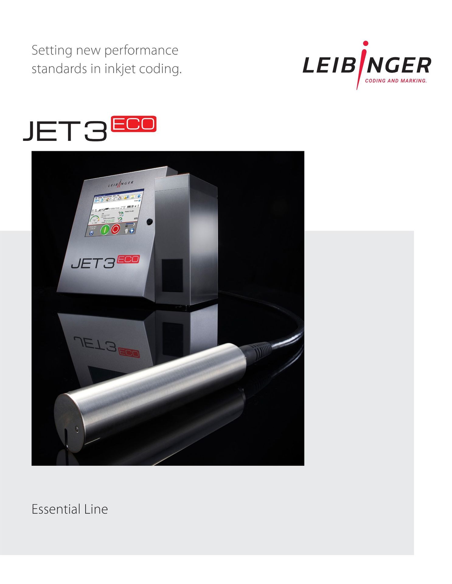 German imported Lebinger JET3up ink inkjet printer, wire and cable inkjet printer, high-speed small character marking machine