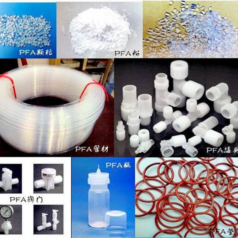 PFA American Comus 345X Chemical resistance, corrosion resistance, low friction coefficient, low electrical performance, thin film grade raw materials for pipes