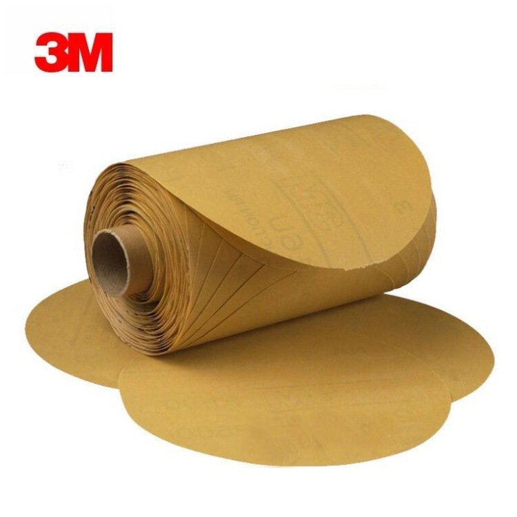 3M 216U adhesive sandpaper, continuous roll, dry grinding, sandpaper polishing, automotive polishing, flocking sandpaper