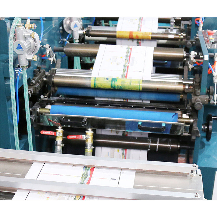 Fully servo eight color petal flexographic printing machine Zhenbang can customize automatic plate mounting machine