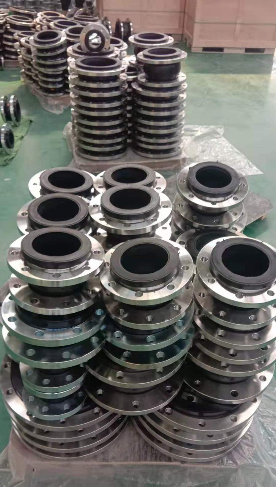 橡胶避震喉厂家直销 丁腈胶耐油橡胶减震伸缩节 减震橡胶软连接头