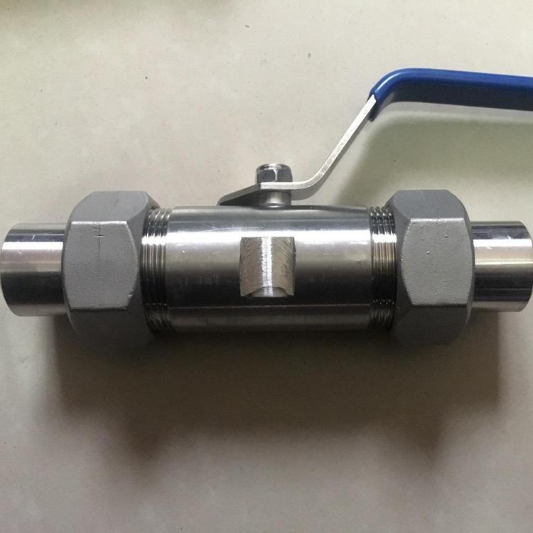 Xinhong Valve Q21F Two Piece Threaded Ball Valve Stainless Steel 304 Soft Seal Welding