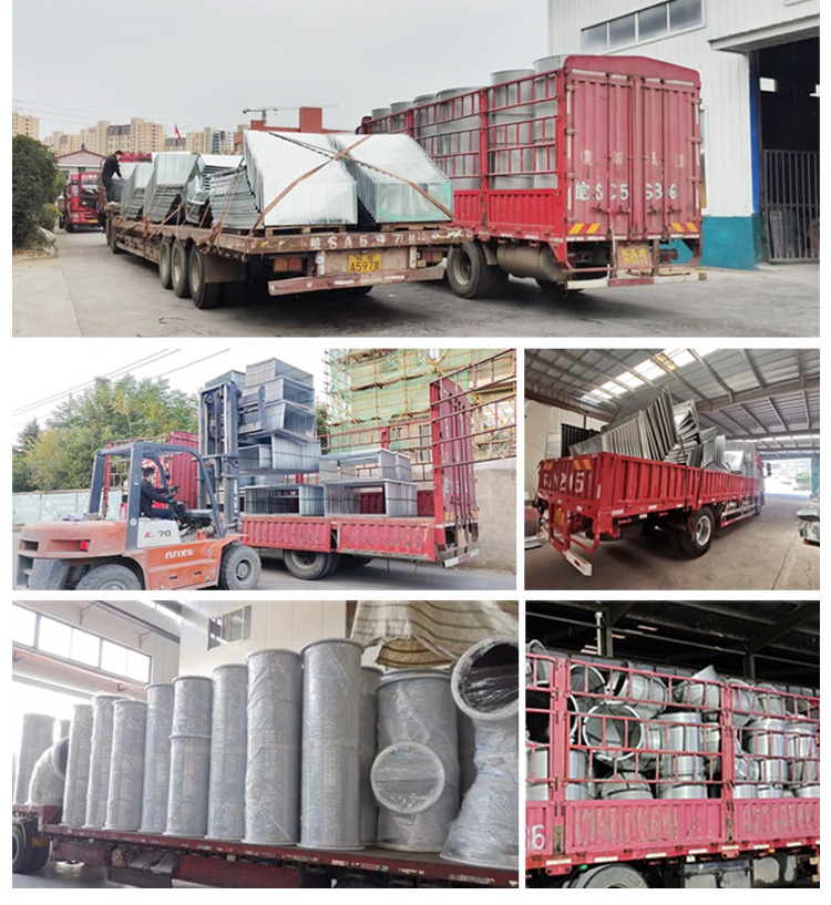 304 stainless steel air duct, galvanized white iron sheet, flange, rectangular exhaust smoke exhaust and ventilation duct, processed by the manufacturer