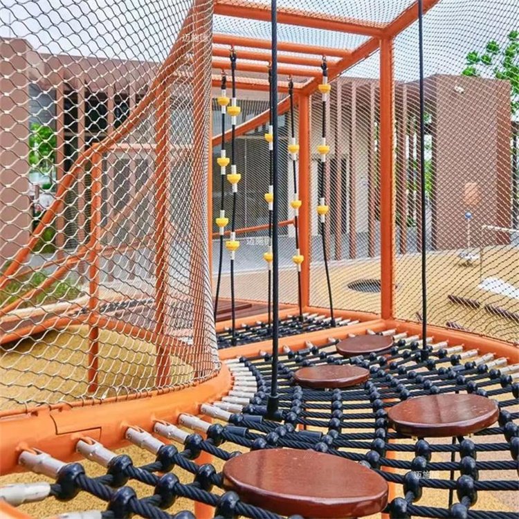 304防护绳网 不锈钢建筑防坠网 可加工定制 防止人员坠落