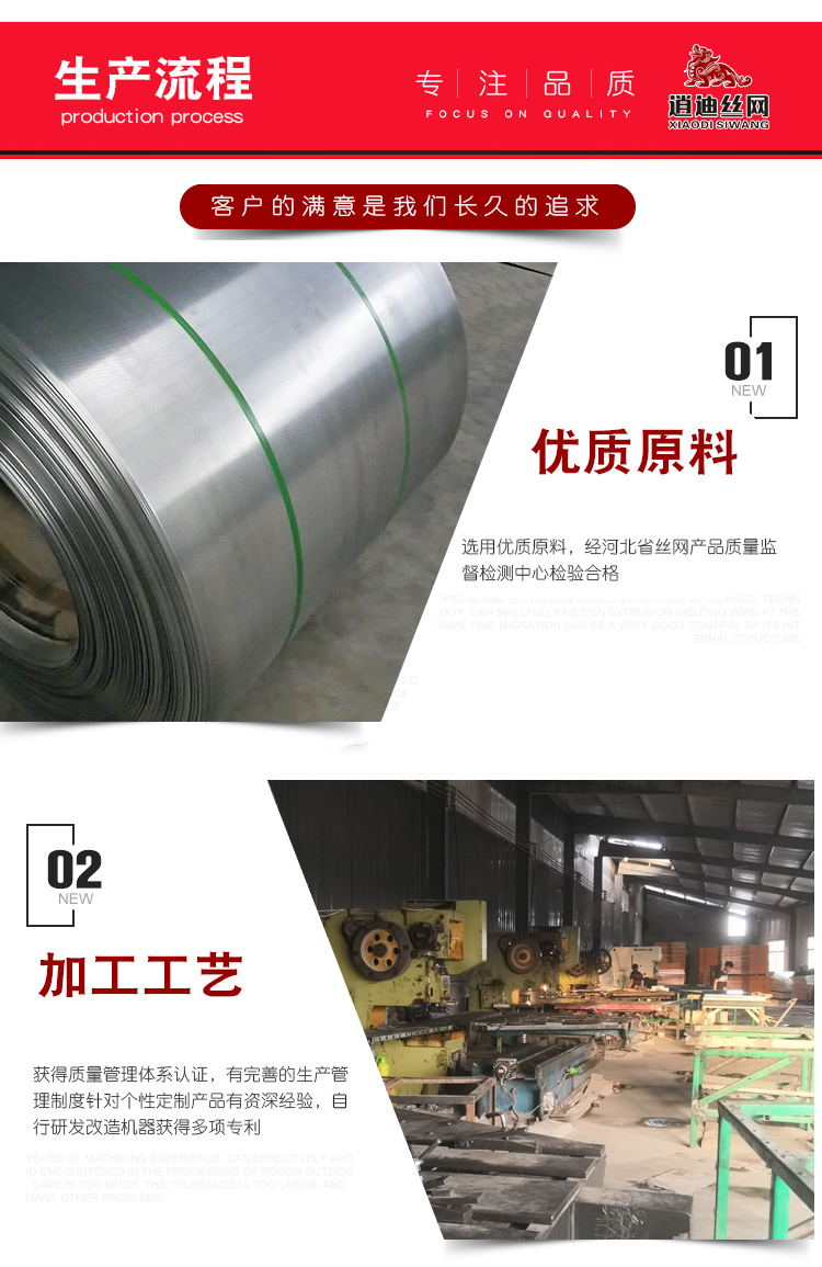 Stainless steel equipment filter screen dust removal temporary filter tube conical cylindrical folding filter element