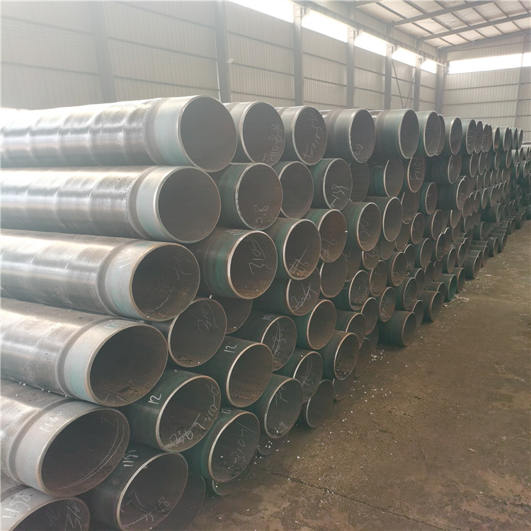 Enhanced caliber 3PE anti-corrosion straight seam steel pipe DN500 for Juxintai Gas