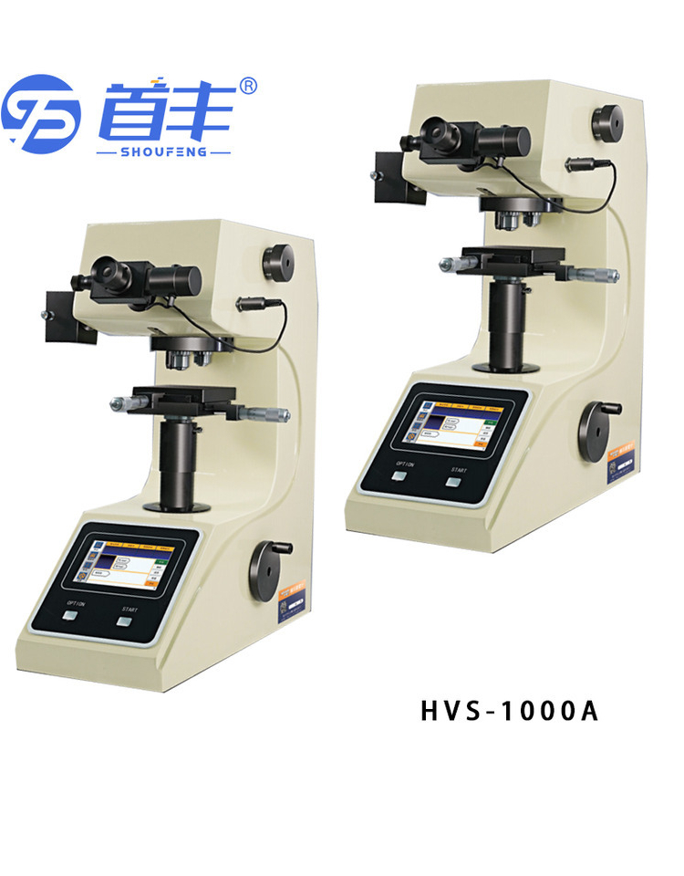 HVS-1000A digital automatic turret micro Vickers hardness tester is easy to operate