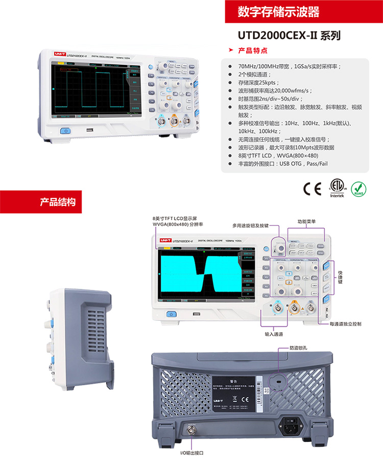 Uni t utd2102cex ii обзор