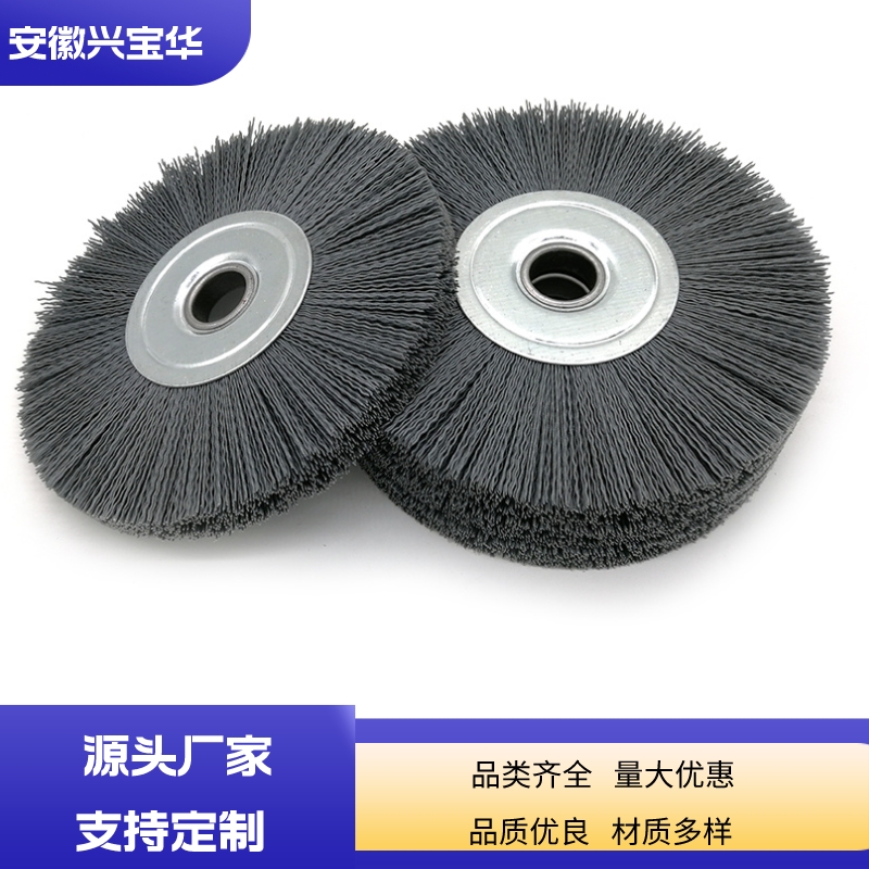 Hard alloy blade polishing brush, alloy tool passivation brush, tool surface deburring brush