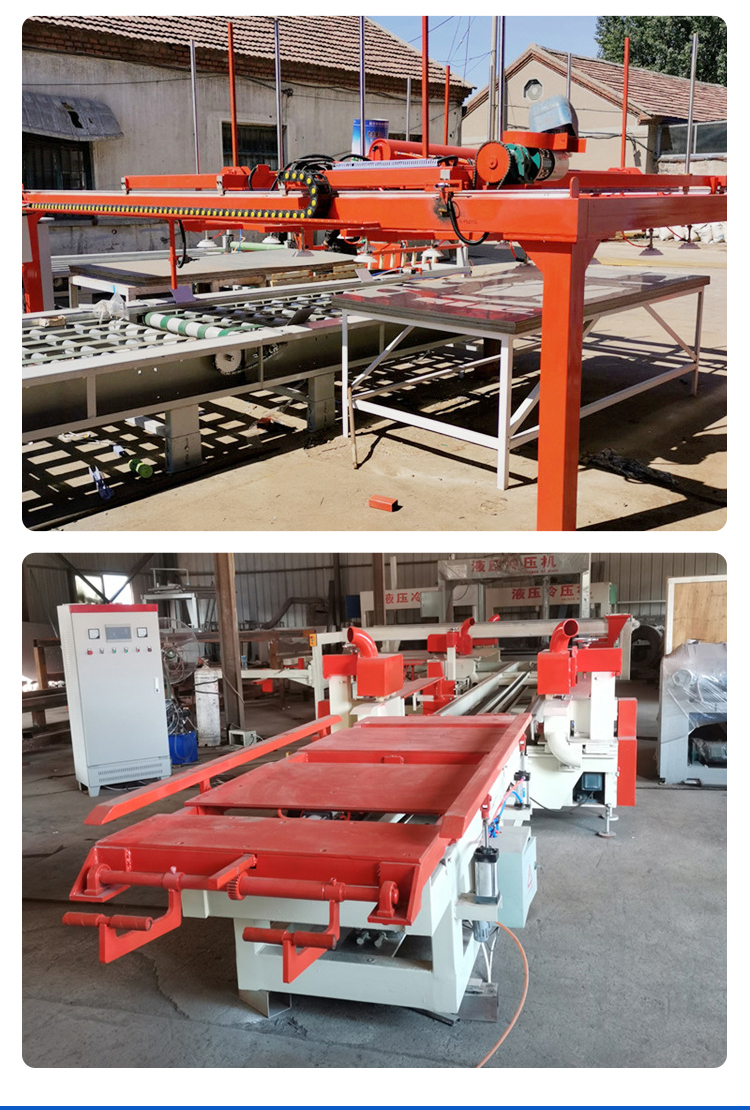 High strength lightweight graphite carbon plate calcium silicate plate equipment assembly type magnesium crystal composite refractory plate production line multi-purpose machine